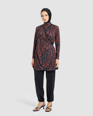 WIDE LEG SWIMPANT-BLACK ( MODEST LOOK )