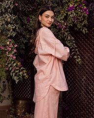 WITH HOODIE LINEN SHIRT-SIMON