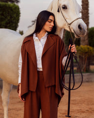 CLASSY PANTS-BROWN