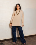 SOFT BASIC BLOUSE -Beige