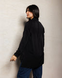 SOFT BASIC BLOUSE -Black