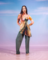 VELVET TIDE SWIMSUIT TOP-SIMON ( ( TOP ONLY )
