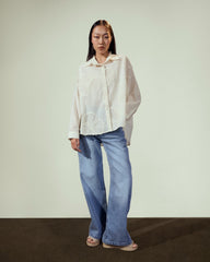 EMBROIDERY SHIRT – BEIGE