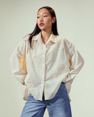 EMBROIDERY SHIRT – BEIGE