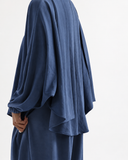 VEYRA BLOUSE -NAVY BLUE
