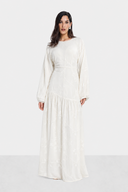 GRACE DRESS -OFF White