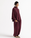 VEYRA BLOUSE -MAROON
