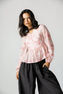 FLORAL MUSE BLOUSE