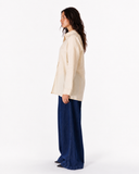 EFFORTLESS ELEGANCE SHIRT -CREAMY