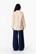 EFFORTLESS ELEGANCE SHIRT -CREAMY