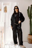 COMFY SHIRT -BLACK
