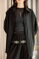 COMFY SHIRT -BLACK