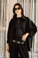 COMFY SHIRT -BLACK