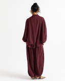 VEYRA PANTS -MAROON