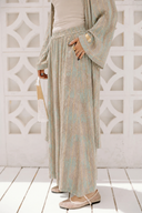 VELORA PANTS -TEAL CAFE