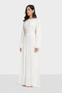 GRACE DRESS -OFF White