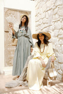 RELAXED WAIST DRESS -BUTTER YELLOW