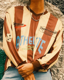 Stripped jersey shirt