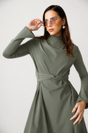 NOIR ELEGANCE SWIM TOP -OLIVE