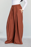 RELAXED DRAWSTRING PANTS -HAVAN