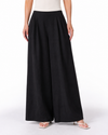 FLOWY ELEGANCE PANTS -BLACK