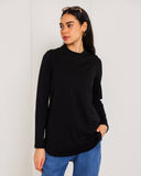 COTTON BASIC T-SHIRT-BLACK