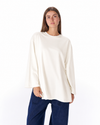 LONG OVERSIZED TEE -OFF WHITE