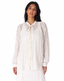 VINTAGE GRACE BLOUSE -OFF WHITE