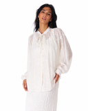 VINTAGE GRACE BLOUSE -OFF WHITE
