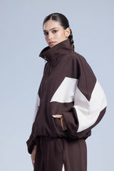 STRIDE JACKET -BROWN