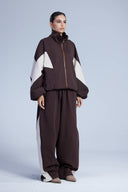 STRIDE BALLOON PANTS -BROWN