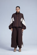 STRIDE BALLOON PANTS -BROWN
