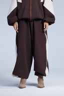 STRIDE BALLOON PANTS -BROWN