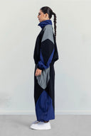COLOR BLOCK JACKET -MIXED