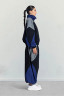 COLOR BLOCK JACKET -MIXED