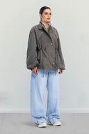 Mila Utility Jacket -OLIVE