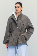Mila Utility Jacket -OLIVE
