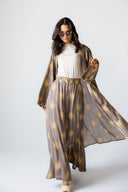 VELORA CARDIGAN -BROWN