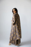 VELORA CARDIGAN -BROWN
