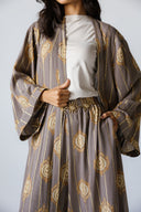 VELORA PANTS -BROWN