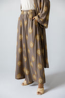 VELORA PANTS -BROWN