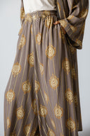 VELORA PANTS -BROWN
