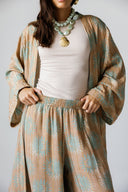 VELORA PANTS -TEAL CAFE