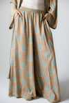 VELORA PANTS -TEAL CAFE
