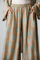VELORA PANTS -TEAL CAFE