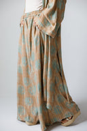 VELORA PANTS -TEAL CAFE