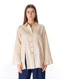 EFFORTLESS ELEGANCE SHIRT -CREAMY