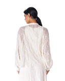 VINTAGE GRACE BLOUSE -OFF WHITE