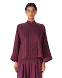 ELEGANCE SHIRT -MAROON