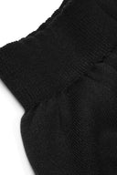 STRIPPED WOOL SET - BLACK